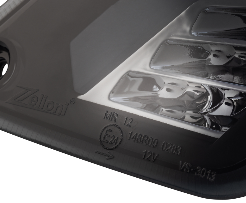 Kit de clignotants ZELIONI avant & arrière pour Vespa GTS/GTS Super/GTV 125-300ccm, teintés