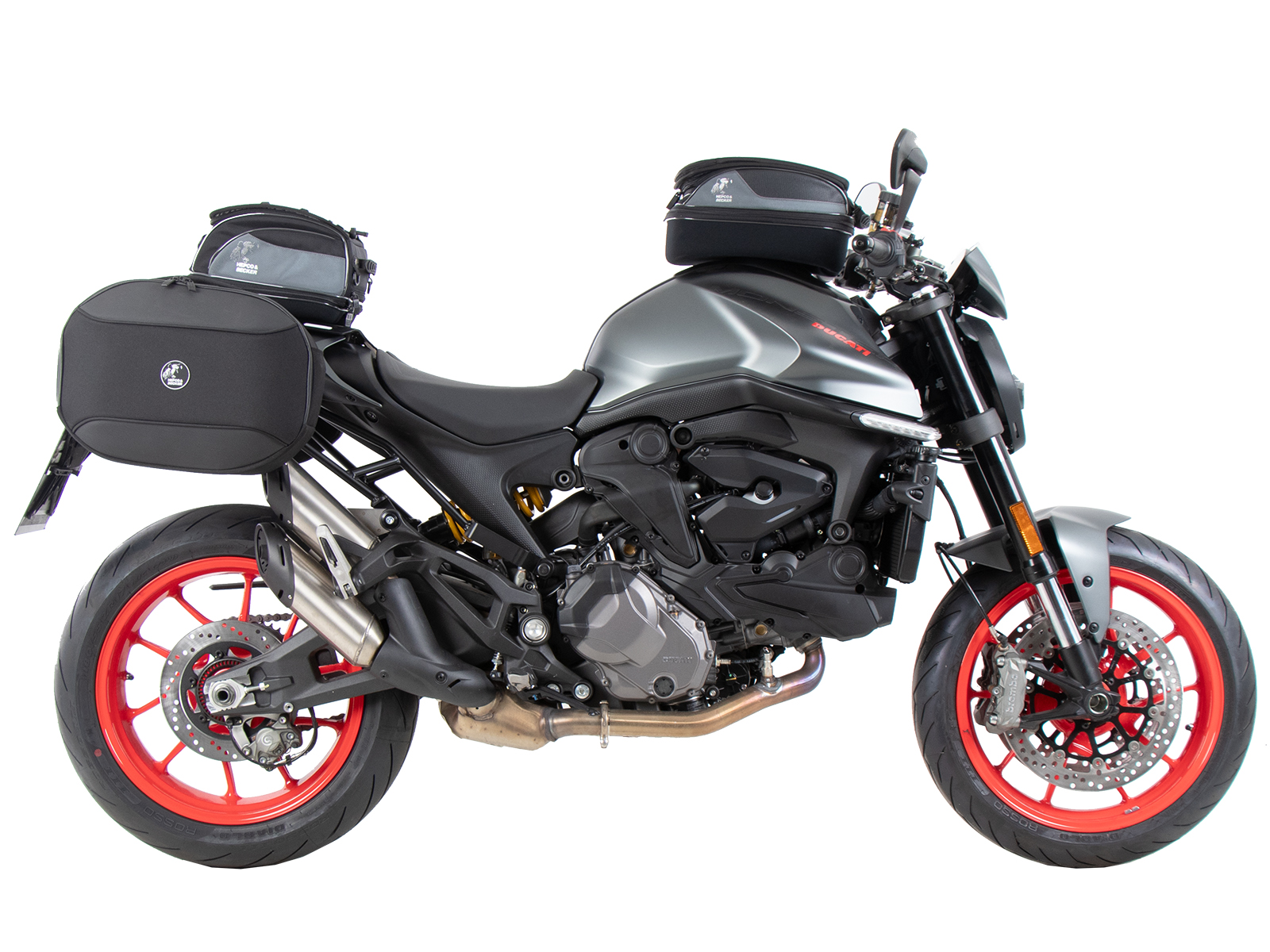 Anneau de réservoir Basic avec unité de fermeture de la sacoche de réservoir pour Ducati Monster 937 / 937+ (21-)