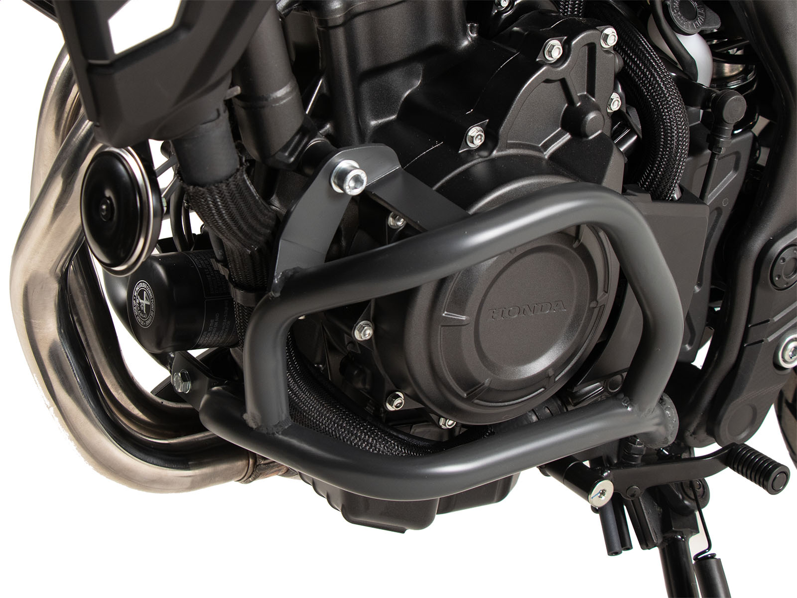 Arceau de protection moteur anthracite pour Honda NX 500 (24-25) Hepco & Becker