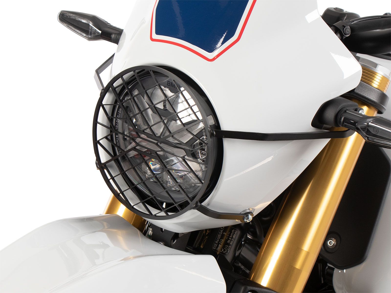 Grille de protection des feux noire pour BMW R 12 G/S (25-) Hepco & Becker