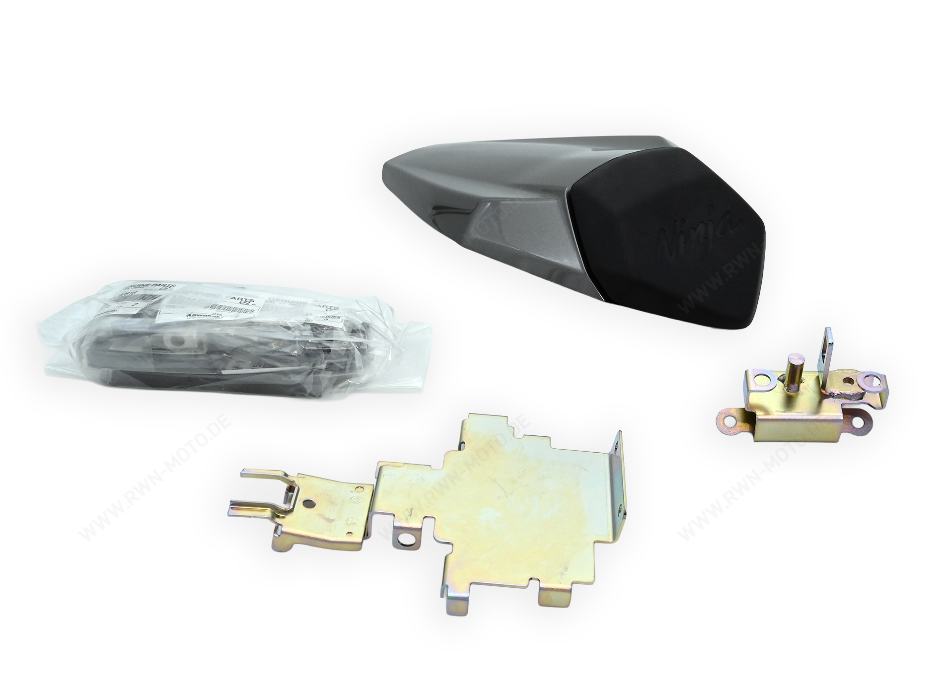 Couverture de siège passager (45W gris graphite métallique) pour Kawasaki Ninja ZX-6R (24-) Original