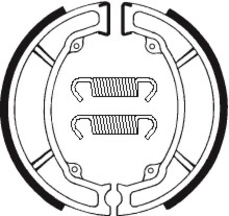 Mâchoires de frein organiques Tecnium Off-Road/ATV - BA104