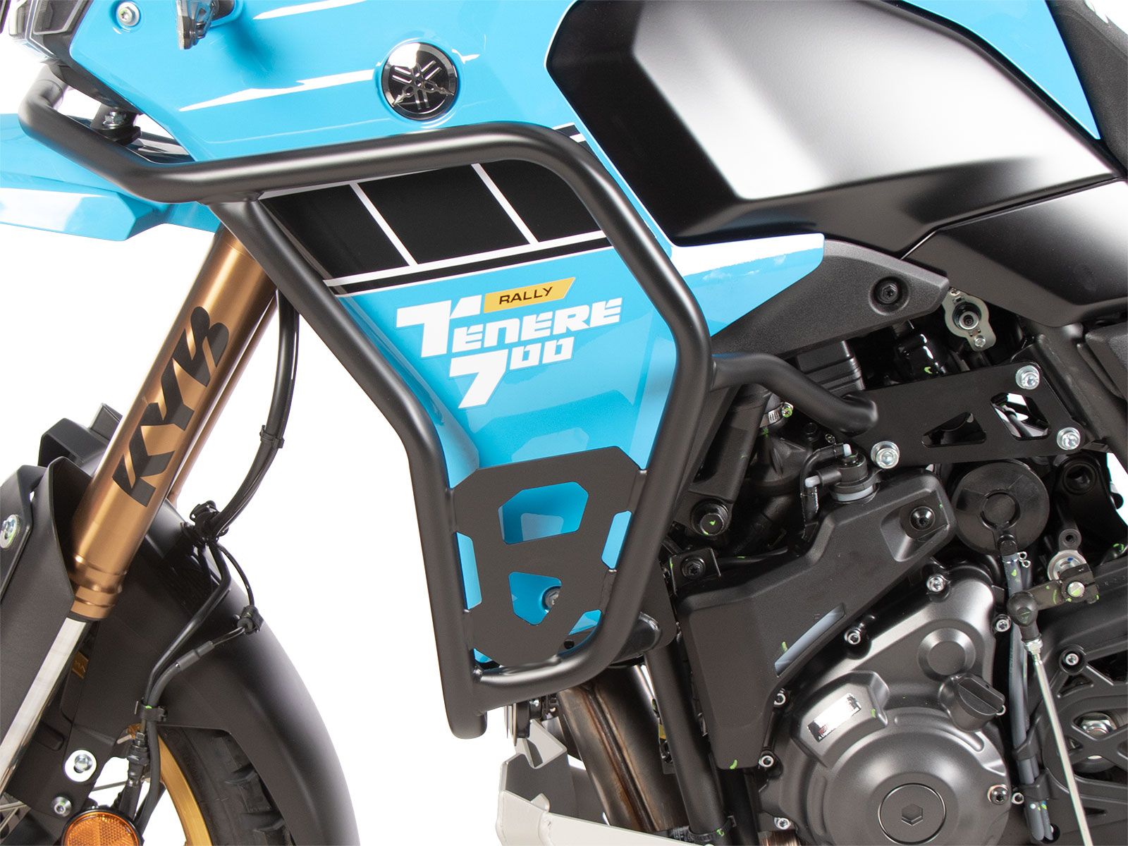 Arceau de protection de réservoir "Solid" noir pour Yamaha Ténéré 700 Rally (25-) Hepco & Becker