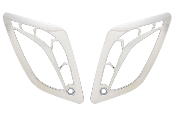 Grille de clignotants droite et gauche, arrière pour Vespa GTS/GTS Super/GTV/GT 60/GT/GT L, chromée