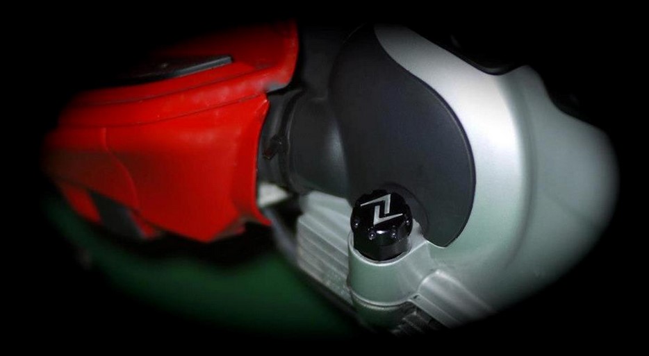 Bouchon de remplissage d'huile moteur pour Vespa, noir