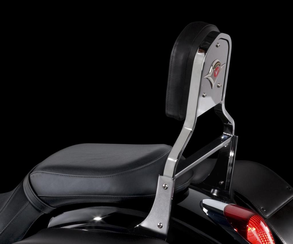 Dossier avec coussin et emblème Vulcan900 Classic 2016 Original Kawasaki