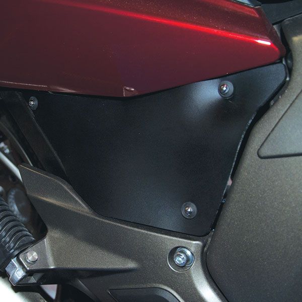 Pare-balles latéraux arrière pour BMW K 1600 GT /GTL (10-22), paire, noir mat