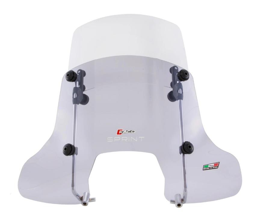 Pare-brise Faco "Twin-Screen" pour Vespa Sprint - clair