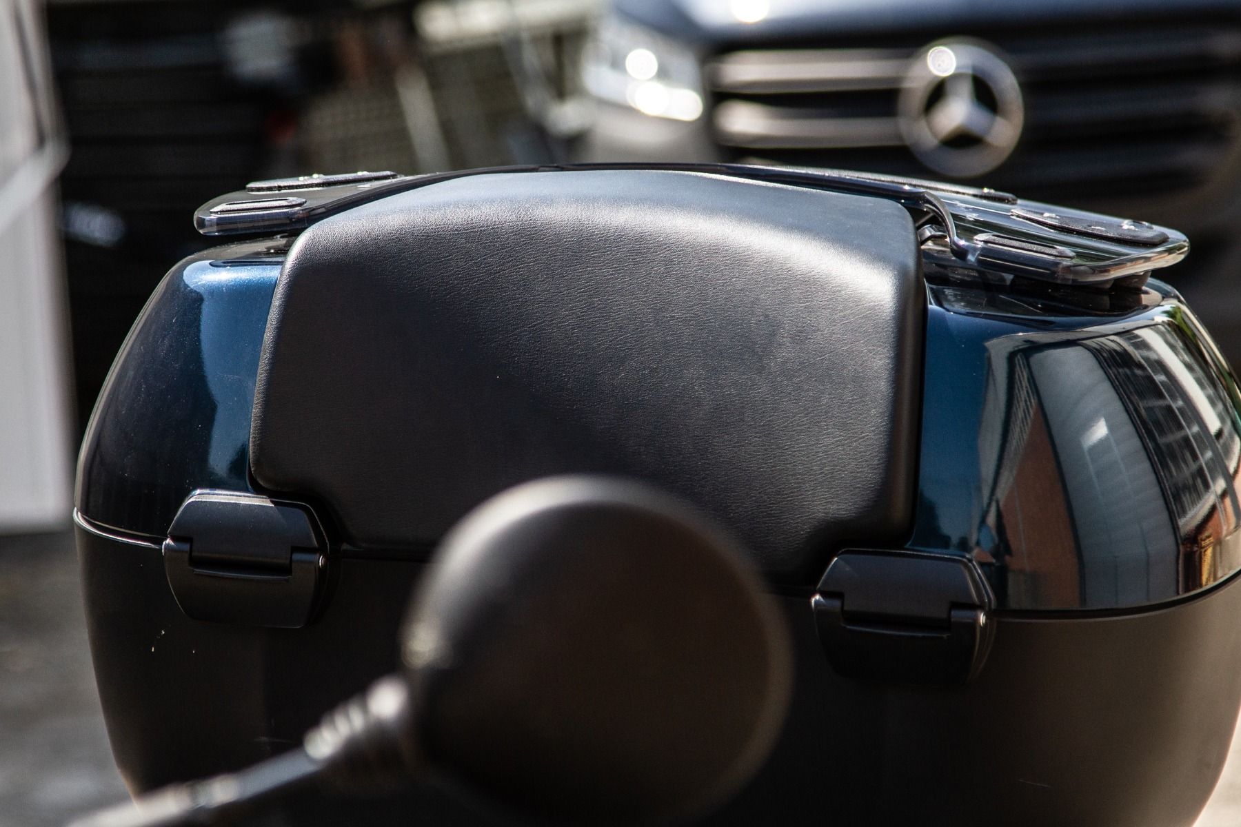 Porte-bagages pour topcase BMW R 1200 RT (05-13), PMMA