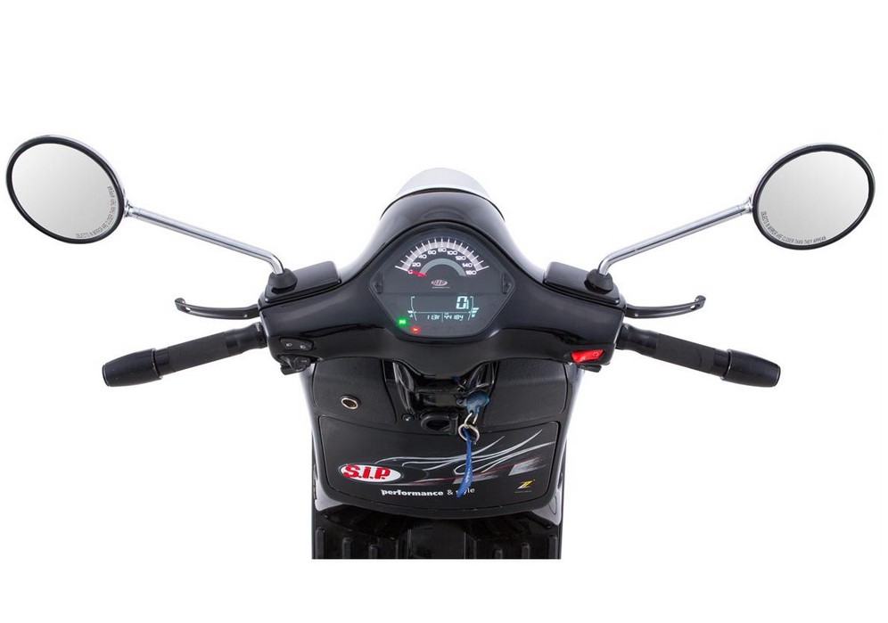 Compte-tours/tachymètre pour Vespa GT/GT L 125/200ccm/ GTS 125ccm, noir