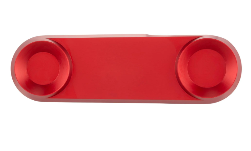 Couverture de bras oscillant pour Vespa, rouge mat