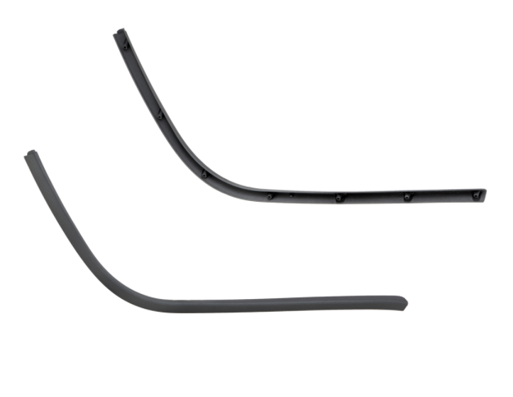 Tube mono fente marchepied gris mat pour Vespa Primavera/Sprint 50-150ccm