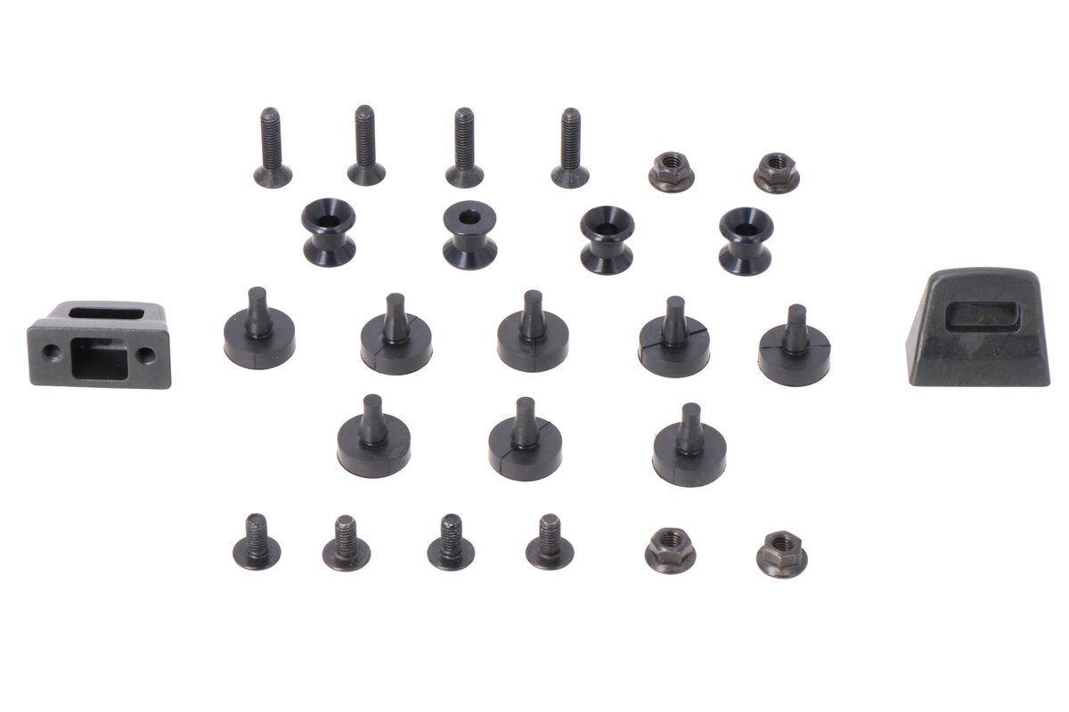 SW-Motech Kit d'adaptation pour les supports latéraux PRO pour les valises latérales Givi MonoKey