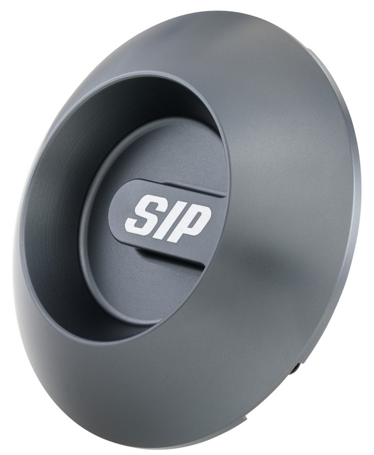 Cache couvercle vario pour Vespa, gris mat