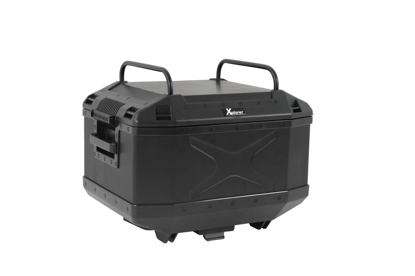 Rail noir pour Xplorer Topcase 45 avec matériel de fixation Hepco & Becker