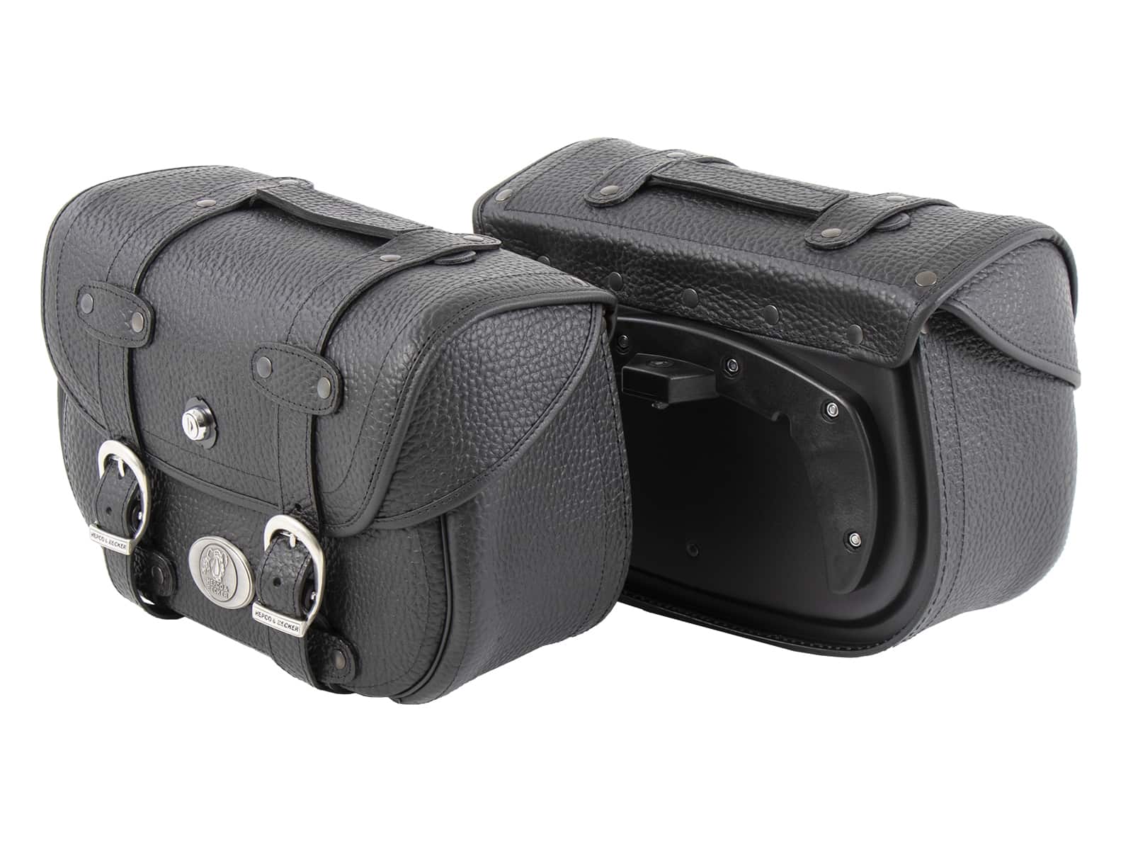 Sacoches en cuir Liberty pour porte-sacoches C-Bow Hepco & Becker