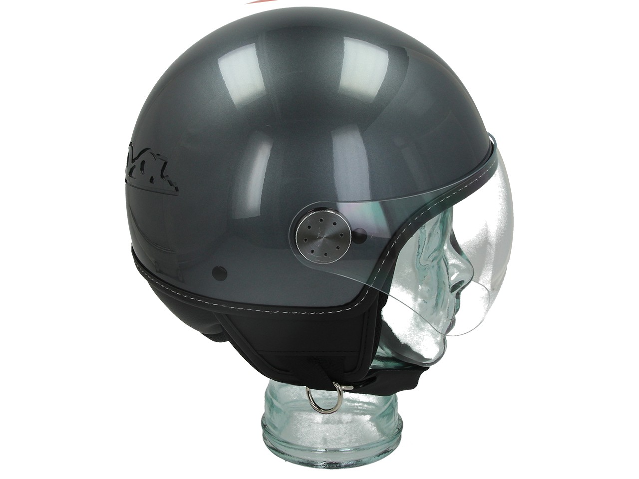 Casque Vespa Jet Visor 3.0 Gris Travolgente (G03)