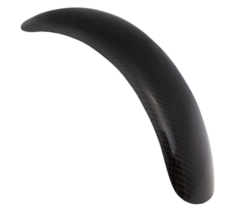 Aile Garelli Race EVO II sans support universel, pour Vespa PX 80-200ccm, carbone clair