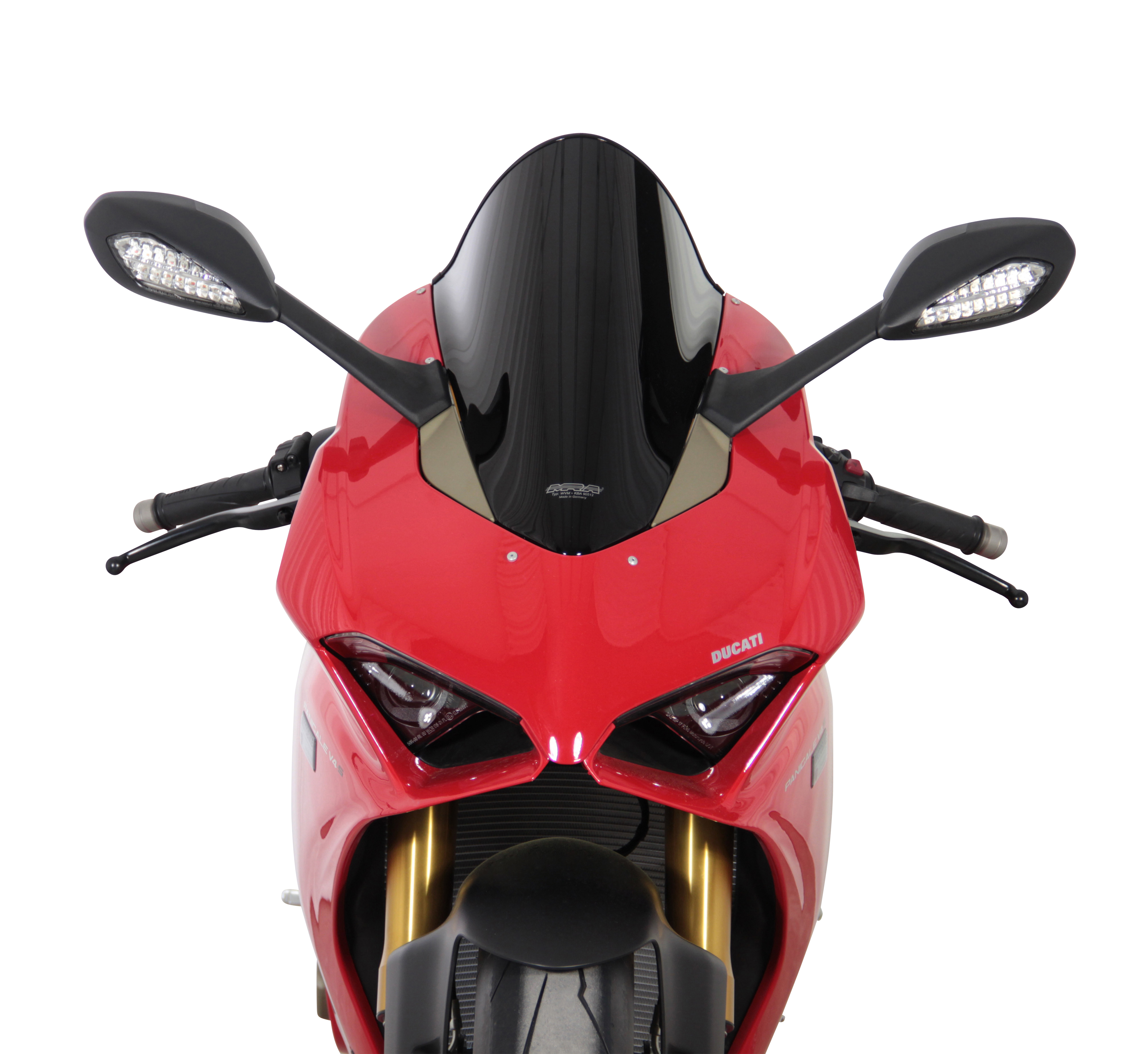 Pare-brise racing "R" noir pour Panigale V4 /R /S Orignal MRA
