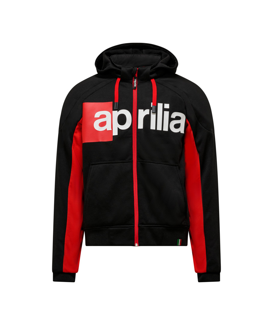 Hoodie Aprilia Next Rival avec protections by Alpinestars