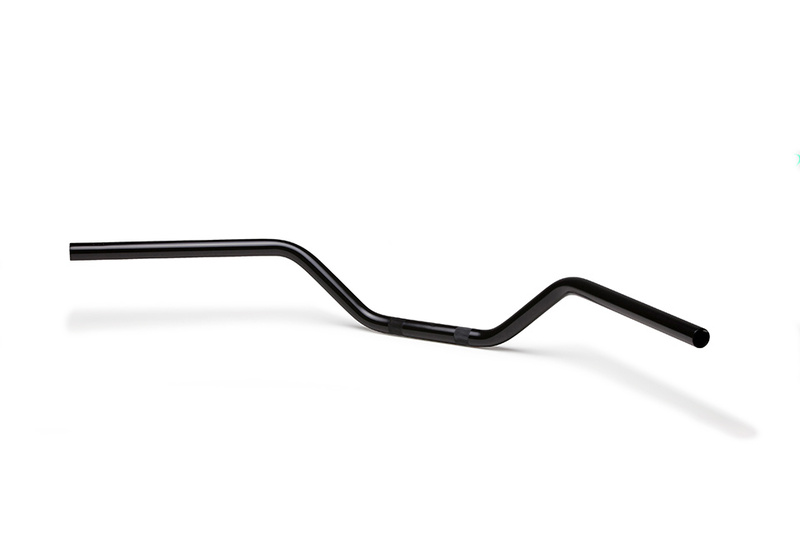 HIGHSIDER pro Flat Track L14 guidon acier noir, 22mm