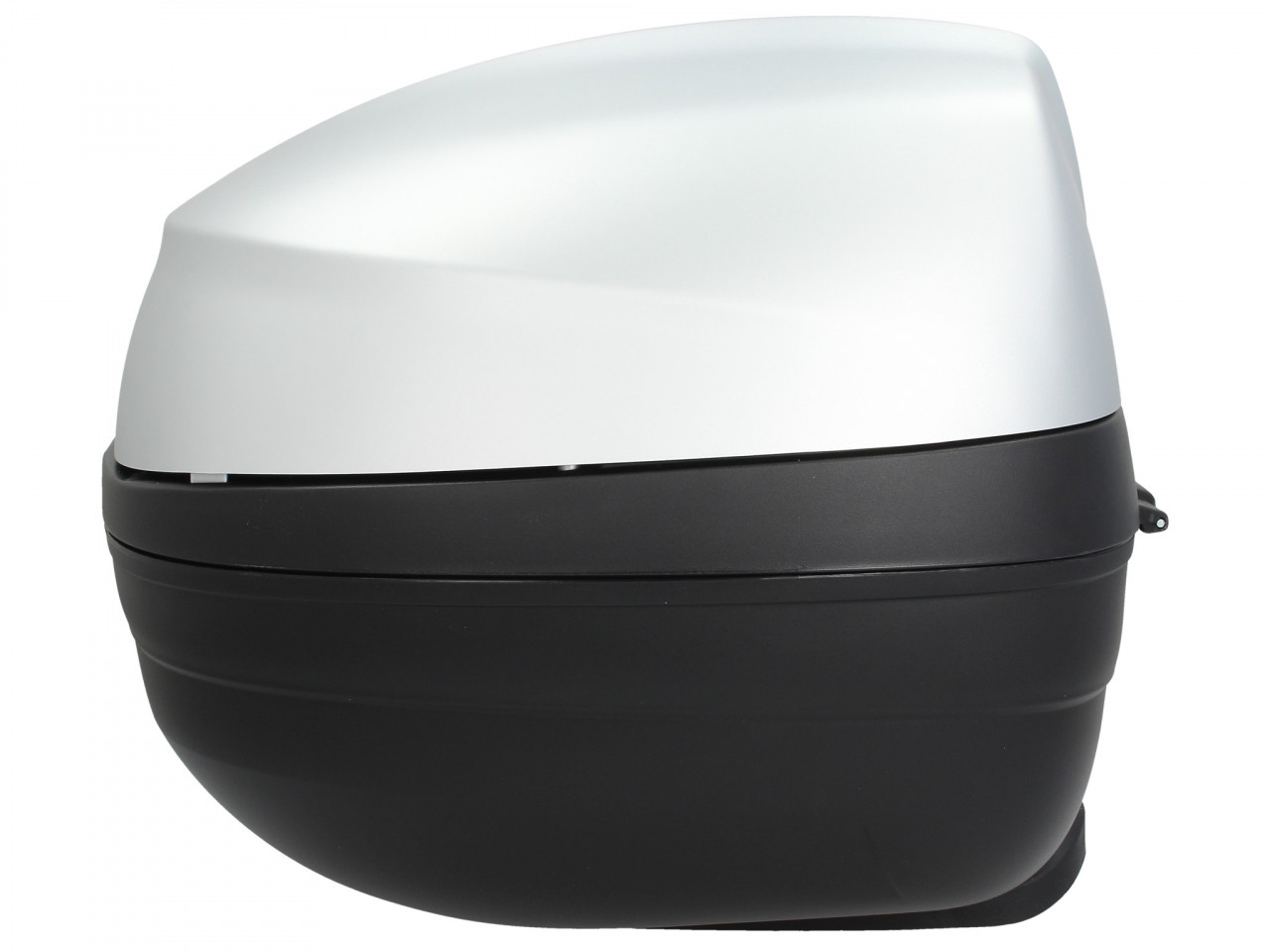 Kit Top Case (avec plaque de fixation), 37 l, gris pour Piaggio MP3 125 / 300 / Sport HPE