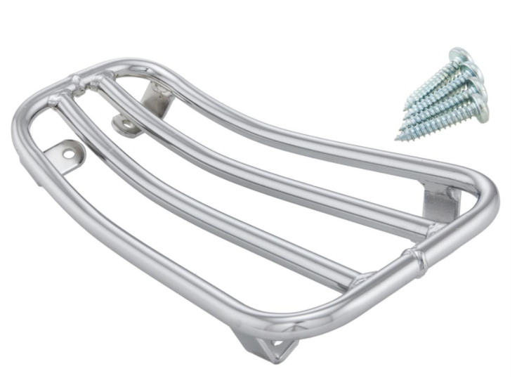 Porte-bagages chromé pour Vespa Primavera/​Sprint 50-150ccm