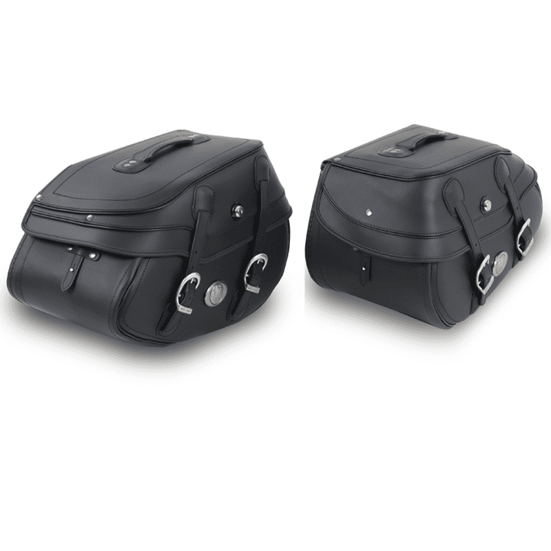 Jeu de valises latérales Buffalo Big pour porte-sacs tubulaires Hepco & Becker