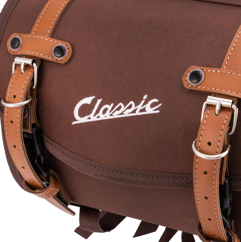 Sac "Classic" petit pour Vespa, nylon, tobacco marron