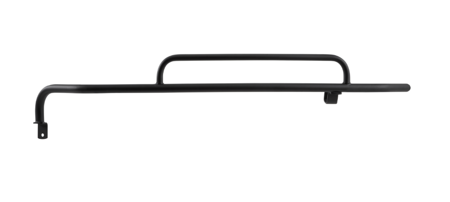 Arceau de protection latéral arrière pour Vespa GTS /GTS Super /GTV, 125-300ccm, noir mat