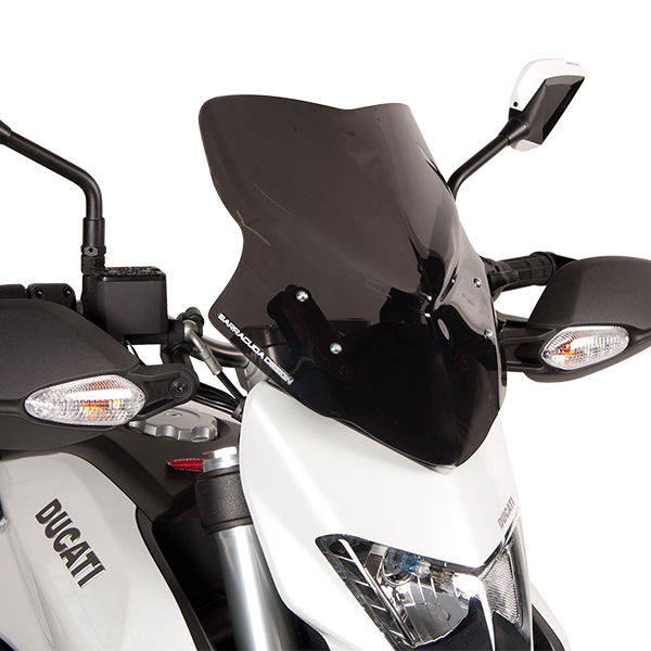 Barracuda Windschild Aerosport Plexiglas für Ducati Hyperstrada 821 und Hypermotard 821