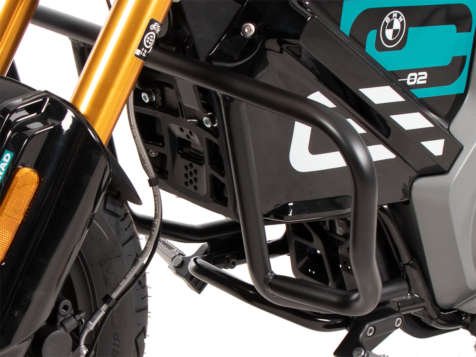 Arceau de protection moteur noir pour BMW CE 02 (23-) Hepco & Becker