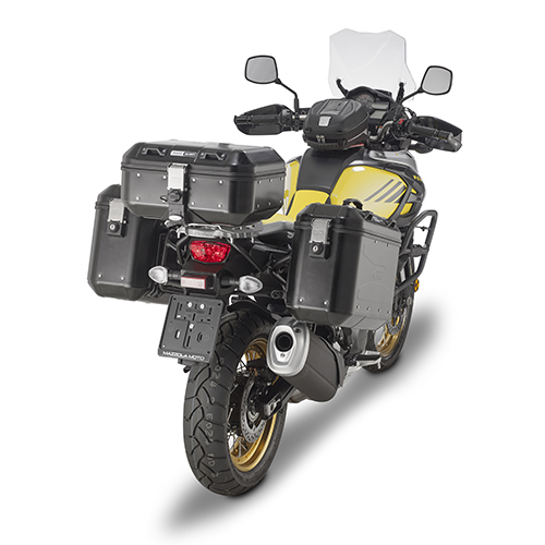 Trekker 30 Dolomiti MONOKEY Topcase / Valise latérale aluminium noir Givi