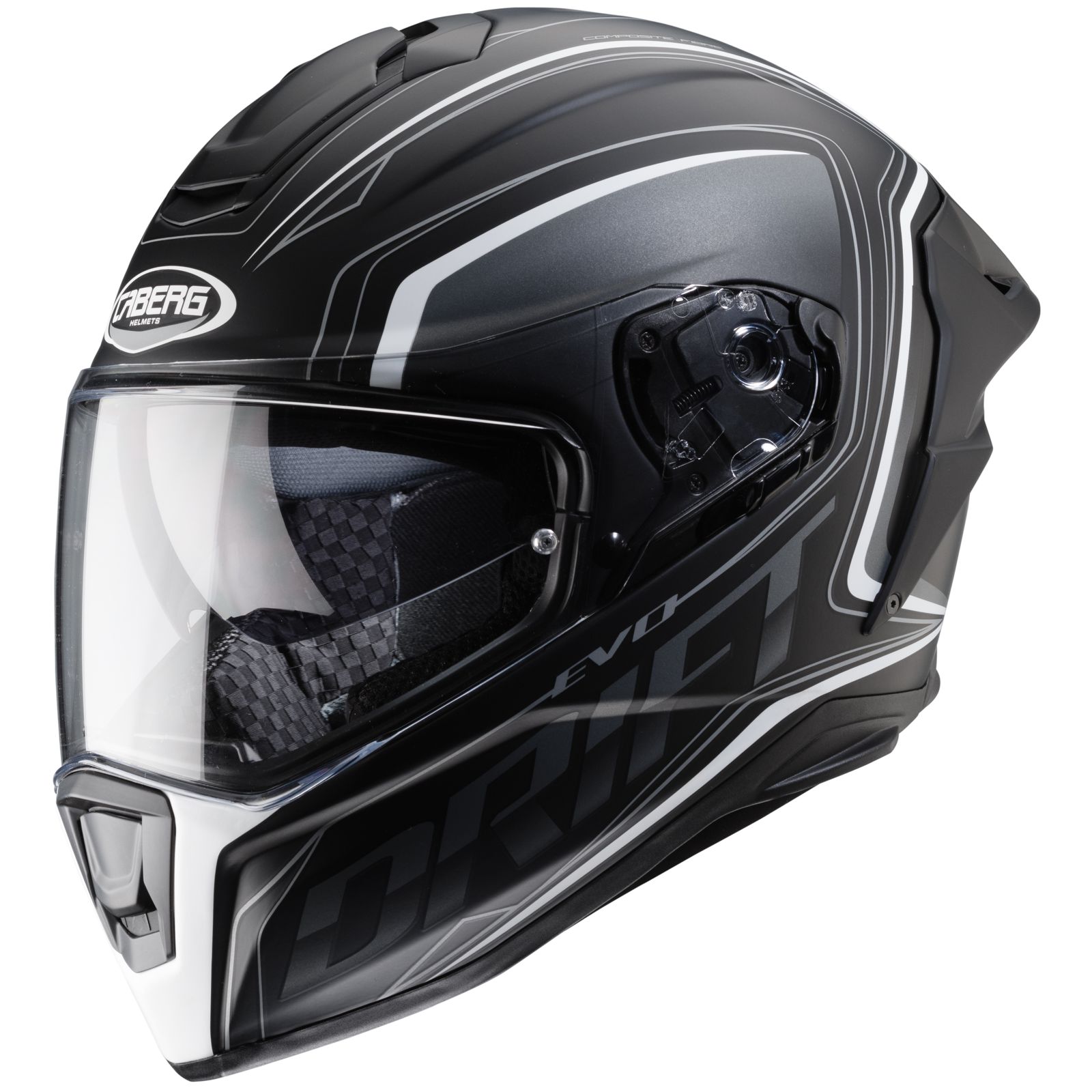 Caberg casque Drift Evo Integra, noir mat/gris blanc