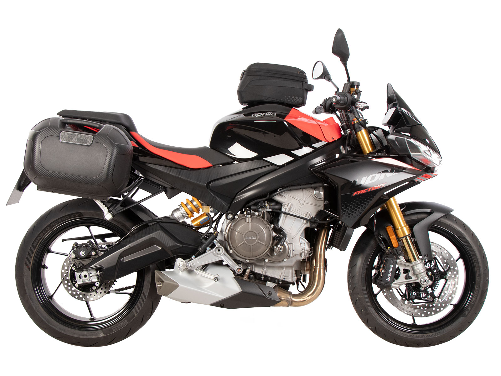 Anneau de réservoir Basic avec unité de fermeture de la sacoche de réservoir pour Aprilia Tuono 660 Factory (22-)