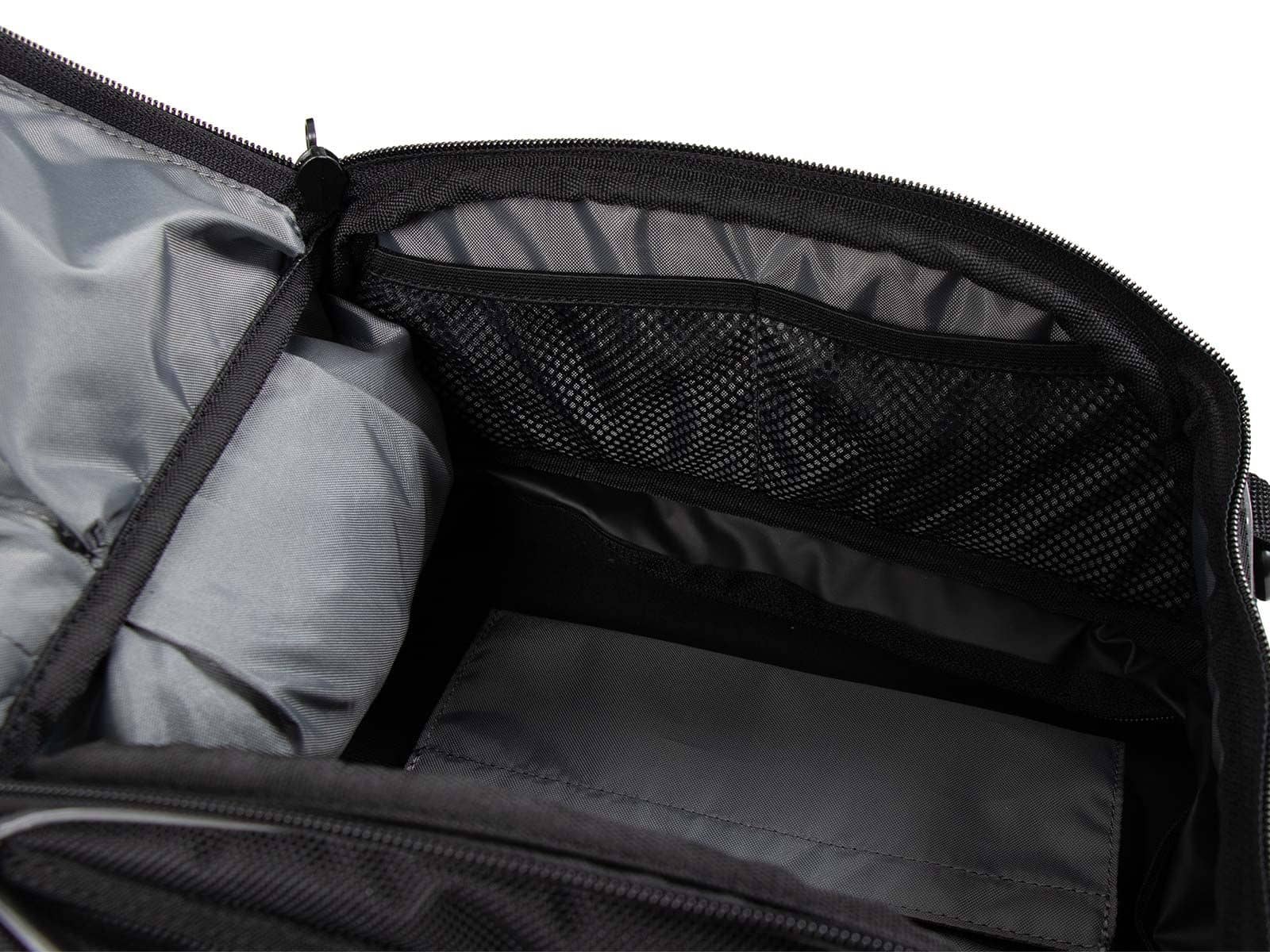 Sacoche arrière Street noire, fixation universelle de la ceinture, Hepco & Becker