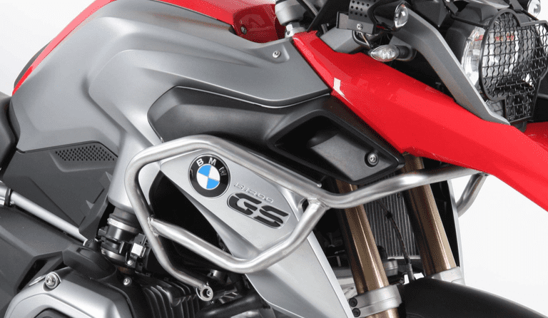 Arceau de protection du réservoir en acier inoxydable pour BMW R 1200 GS LC (13-16) Hepco & Becker