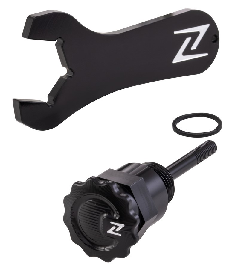 Bouchon de remplissage d'huile moteur "Vintage" pour Vespa, noir