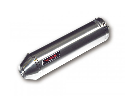 Silencieux Takkoni en acier inoxydable pour VTR 1000 F, 97-05, SC 36, homologué E. Paire