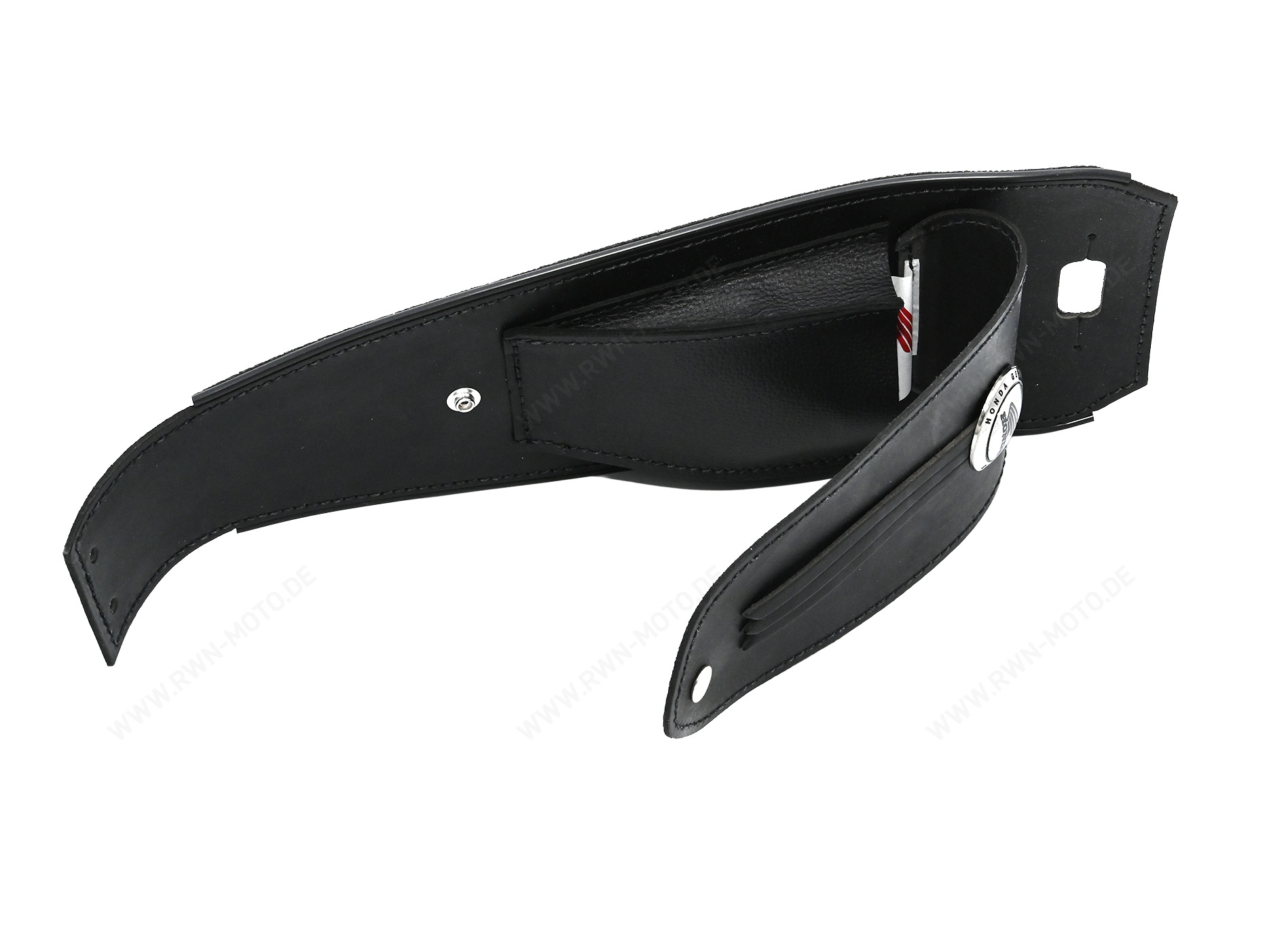 Courroie de réservoir en cuir originale Honda VT750 Shadow