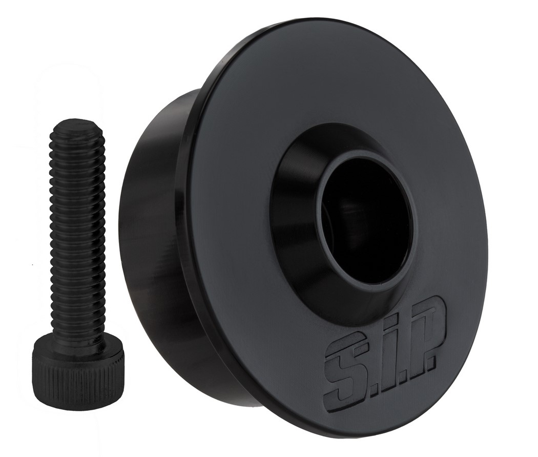 Kit de montage pour rétroviseur d'extrémité de guidon sans poids d'extrémité de guidon, MK II, noir