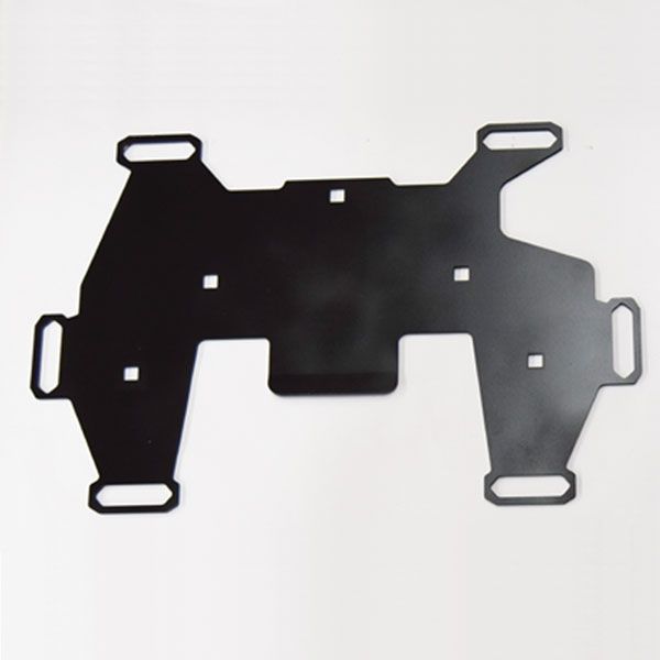 Porte-bagages supplémentaire à droite pour BMW F 850 GS, R 1200 GS LC /Rally, R 1250 GS, alu, noir