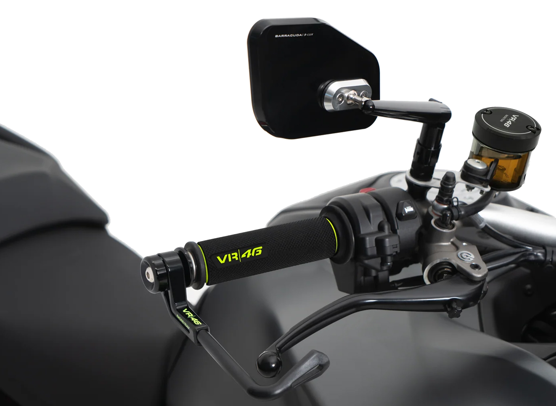 Gomme de poignée Barracuda VR|46 Racing - noir