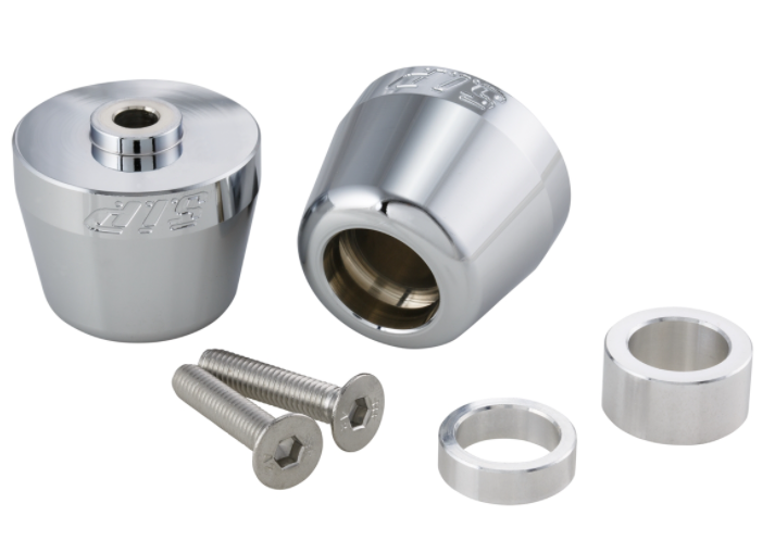 Poids de guidon gauche/droite pour Vespa Primavera/Sprint/ET/LX/LXV/S, chrome