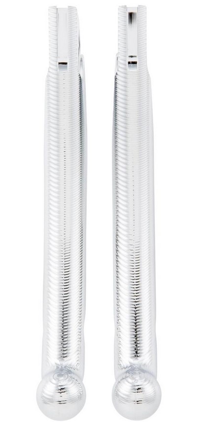 Kit levier de frein sport ZELIONI Shorty 3D pour Vespa, droite et gauche, chrome