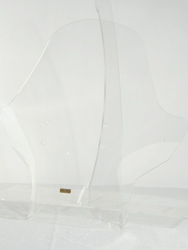 Pare-brise moyenne pour BMW G 650 Xcountry (06-09), transparent