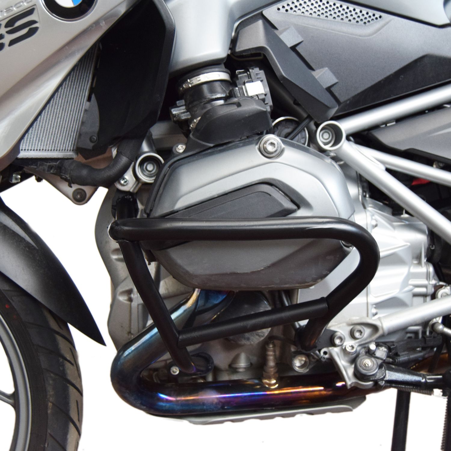 Arceau de sécurité inférieur pour BMW R 1200 GS LC /Rallye (13-18), paire, noir