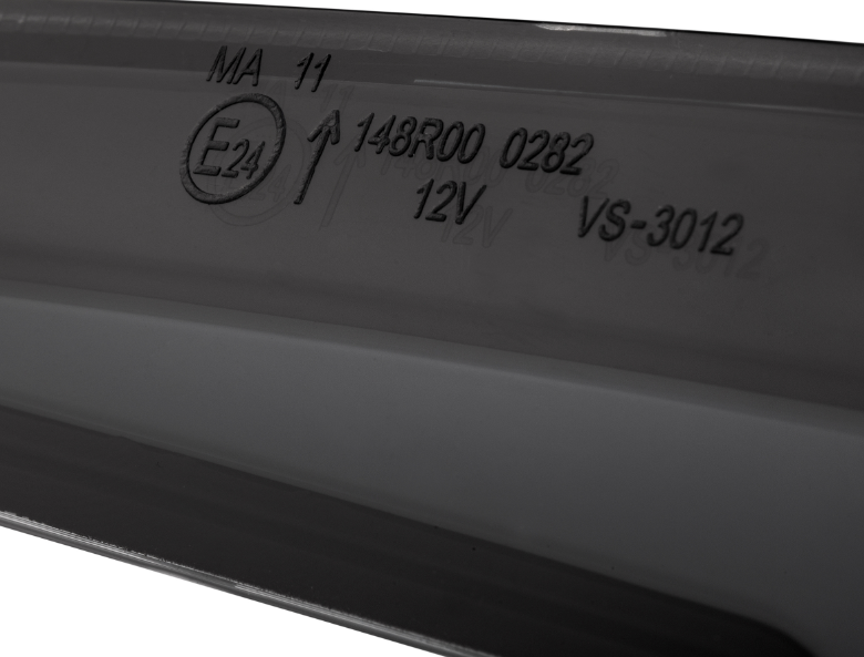 Kit de clignotants ZELIONI avant & arrière pour Vespa GTS/GTS Super/GTV 125-300ccm, teintés