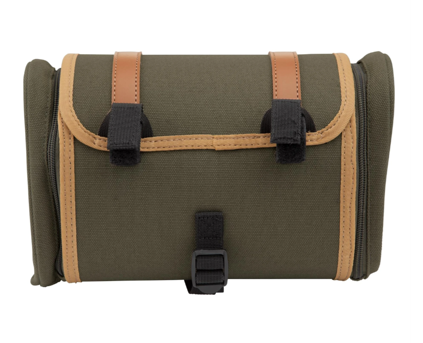 Sac "Classic" porte-bagages/barre de maintien de la selle arrière pour Vespa, canvas, olive