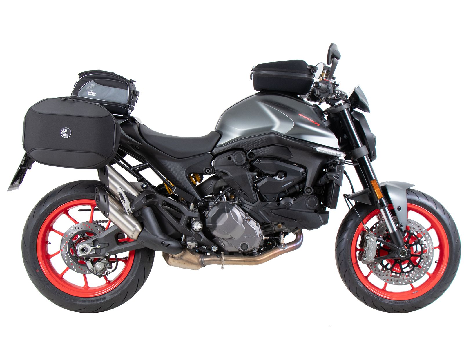 Anneau de réservoir Basic avec unité de fermeture de la sacoche de réservoir pour Ducati Monster 937 / 937+ (21-)